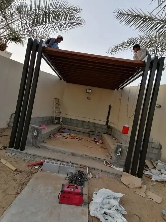 حداد برجولات مودرن في الرياض
