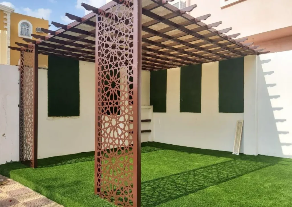 تصميم-برجولات-فلل-الرياض تصميم برجولات فلل في الرياض