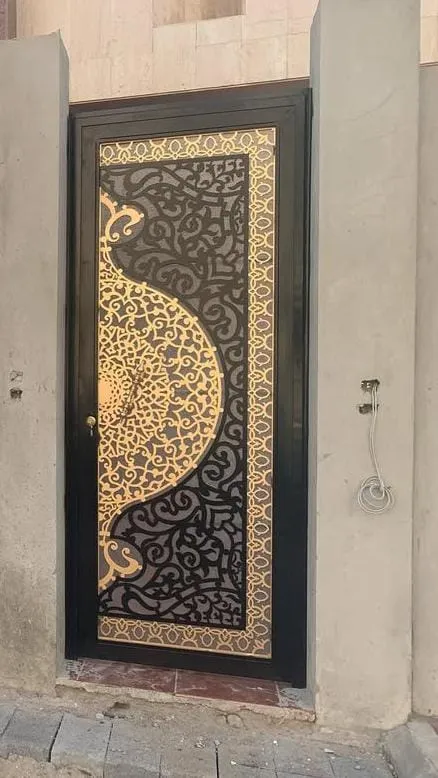 أبواب منازل حديد متينة في الرياض